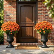 💥Last Day 70% OFF🌼- Artificial Outdoor Sunset Mums Flowers - UV resistant, Waterproof, Windproof