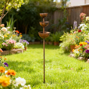 🐦Final Hours Flash Sale $14.99!!⚡ Rain Catcher - Plant Support 🌧️Metal Garden Ornament