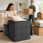 ⚡Hot Sales 49% OFF🔥-Spacious Moving Storage Bin – Zippered Organizer for Quilts. Bedding & Sweaters. Large Capacity Fabric Bag for Closet & Moving Day