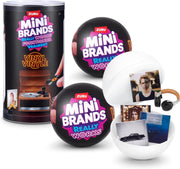 ZURU Mini Brands Mini Vinyls Capsule Series 1 – Collectible Toy Capsule with 4 Mini Vinyl Records + 1 Accessory, Compatible with Mini Record Player, for Teen & Adult Collectors