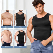 🔥Last Day 49% OFF🎁Men's Sleeveless Solid Shapewear Undershirt