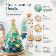 🌊✨ DIY 3D Sea Glass Art Kit – Coastal & Christmas Collection