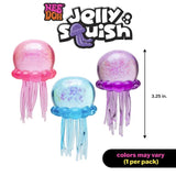 NeeDoh Schylling Jellyfish Squish – Soft Gel-Filled Sensory Squeeze Toy for Home. Office & Travel