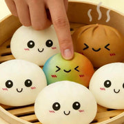 🏆Only $9.99 Last Day Promotion!Expressive Dumpling Squishy - Blind Box. Mysecret Bun Fidget Toy