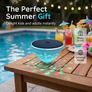 Solar Floating Pool Light with Fish Projection