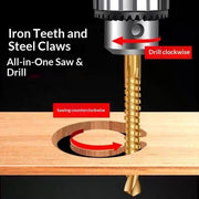 Carbon steel 6-Piece Metalworking Tool Set: Drill. Cut. & Carve Like a Pro 🛠️