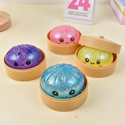 🏆Only $9.99 Last Day Promotion!Expressive Dumpling Squishy - Blind Box. Mysecret Bun Fidget Toy
