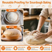 🔥LAST DAY SALE 49% OFF-100Pcs Medium Reusable Elastic Plastic Bowl Covers - Kitchen Bread Proofing.