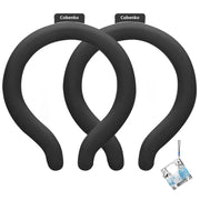 Neck Cooling Tube with Insulated Bag, Reusable Ice Ring Cooler Wearable Body Cooling Products, Neck Coolers for Hot Weather #Summervibes