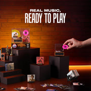 Mini Functional Record Player That Plays Real Music – ZURU Mini Brands Series 1 Really Works Vinyl Playset, Includes Vinyl Record & Stand, Collectible Toy for Kids, Gen Z & Adults