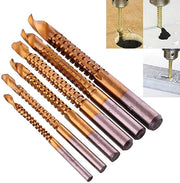 Carbon steel 6-Piece Metalworking Tool Set: Drill. Cut. & Carve Like a Pro 🛠️