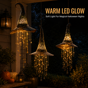🌙 Light-Up Witch Hat Hanging Decor🧙Perfect for Halloween