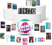 ZURU Mini Brands Books 2-Pack – Real Miniature Books with Readable Pages, 5 Mystery Books + Accessories per Capsule, Collectible Toy for Kids, Teens & Adults