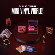 Mini Functional Record Player That Plays Real Music – ZURU Mini Brands Series 1 Really Works Vinyl Playset, Includes Vinyl Record & Stand, Collectible Toy for Kids, Gen Z & Adults