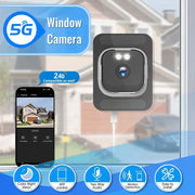 Smart 2K Window Security Camera