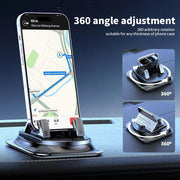 Car phone holder 360 degree rotation, suitablefor car navigation in-car dashboard