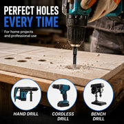 🔥LAST DAY SALE 60% OFF-6 Pcs Diamond Drill Bits Set. 1/4 5/6 3/8 1/2 Inch Brazed Diamond Drill Bits for Precision Drilling in Tile Ceramic Glass Granite Marble Masonry