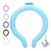 Neck Cooling Tube with Insulated Bag, Reusable Ice Ring Cooler Wearable Body Cooling Products, Neck Coolers for Hot Weather #Summervibes