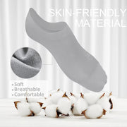 🔥6-Pair Invisible Grip Socks Pack 🧦 – Breathable Low-Cut Anti-Slip Sweat-Absorbing Design