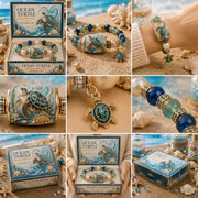 🌊 Ocean Guardian Bracelet Collection | 7 Marine Creature Designs. Gemstone-Style Beads & Matching Sea Charms 🐚✨