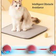 Interactive Rolling Cat Toy Ball – Smart Motion-Activated Toy with Chirping Sounds