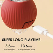 Interactive Rolling Cat Toy Ball – Smart Motion-Activated Toy with Chirping Sounds