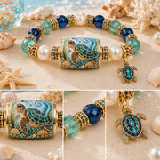 🌊 Ocean Guardian Bracelet Collection | 7 Marine Creature Designs. Gemstone-Style Beads & Matching Sea Charms 🐚✨