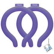 Neck Cooling Tube with Insulated Bag, Reusable Ice Ring Cooler Wearable Body Cooling Products, Neck Coolers for Hot Weather #Summervibes