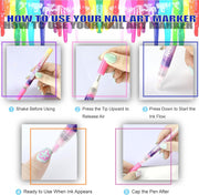 🔥Last Day 50%OFF🎨12 Colors Nail Art Pens Set