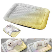 Pet Cooling Mat for Dogs & Cats 🐾  Naturally Cool Ice-Silk Pad • Breathable, Washable & Soft 🌿  For Floors, Sofas & Car Travel • Multiple Sizes • Gradient Colours ☀️🐶🐱