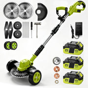 🌱✨ Limited Time 50% OFF✨ 3-in-1 Cordless Lawn Mower | Powerful Grass Trimmer & Edger for Small to Medium Gardens