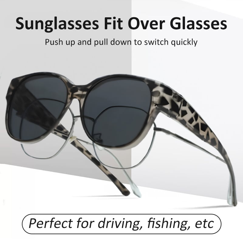😎UV400 Protection Fit Over Glasses Sunglasses