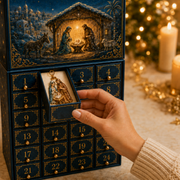 ✨⏰Limited Anniversary Edition 49% OFF｜2026 Advent Calendar: The Coming of Jesus. Religious Christmas Countdown Decor