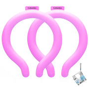 Neck Cooling Tube with Insulated Bag, Reusable Ice Ring Cooler Wearable Body Cooling Products, Neck Coolers for Hot Weather #Summervibes