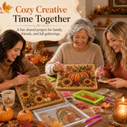 🔥 Last Day 49% OFF - 🍂💎 Autumn Pearl Painting Kit – Relaxing DIY Craft to Create Sparkling Fall Artwork 🖌️