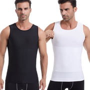 🔥Last Day 49% OFF🎁Men's Sleeveless Solid Shapewear Undershirt