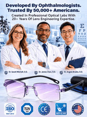 [Regain Your Youthful Vision] 🔥Smart Zoom Diamond-Cut Reading Glasses