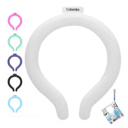 Neck Cooling Tube with Insulated Bag, Reusable Ice Ring Cooler Wearable Body Cooling Products, Neck Coolers for Hot Weather #Summervibes