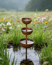 🐦Final Hours Flash Sale $14.99!!⚡ Rain Catcher - Plant Support 🌧️Metal Garden Ornament