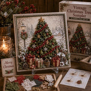 🔥 LAST DAY 50% OFF – 🎄🧵 Premium 3D Christmas Fabric Poke Art Kit | No-Sew Holiday Craft with Pre-Punched Board. Fabric Squares & Display Stand 🎅✨