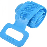 🔥Limited Time 49% OFF🚿 Dual Handle Silicone Back Scrub Strap | Deep Exfoliating Shower Brush