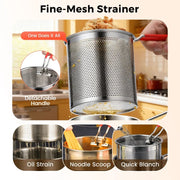 🔥LAST DAY SALE 50% OFF🎁304 Stainless Steel Multifuntional Fryer