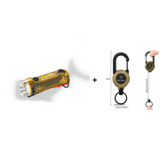 Multi-Functional Rechargeable Mini Keychain Flashlight