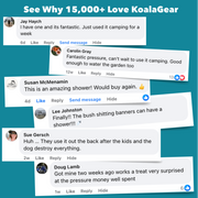 KoalaGear™ Portable Shower Kit