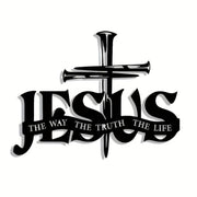 ✝️ Vintage Metal Cross Wall Art 🏡✨ Includes Nails