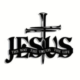 ✝️ Vintage Metal Cross Wall Art 🏡✨ Includes Nails
