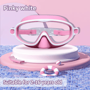 🏊‍♀️Last Day Buy 1 Get 1 Free🏊‍♀️-HD children's large frame waterproof and anti-fog swimming goggles