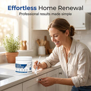 White Furniture Touch-Up Paste with Brush
