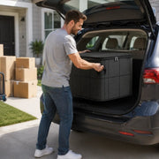 ⚡Hot Sales 49% OFF🔥-Spacious Moving Storage Bin – Zippered Organizer for Quilts. Bedding & Sweaters. Large Capacity Fabric Bag for Closet & Moving Day