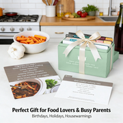 🍽️ Meal Planning Kit with 103 Photo Recipe Cards（Without a gift or present.）